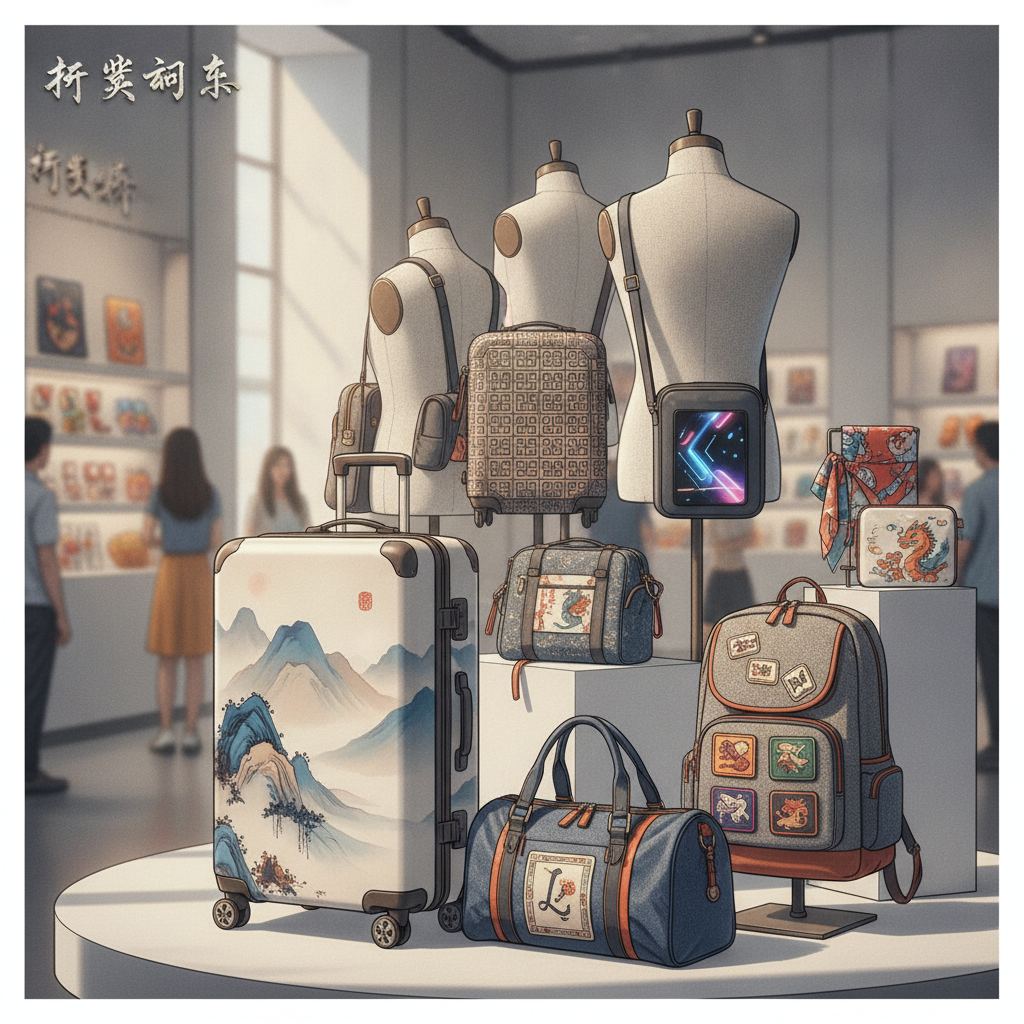 个性化箱包设计展示